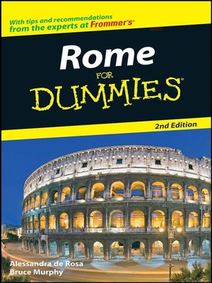 cover image of Rome For Dummies